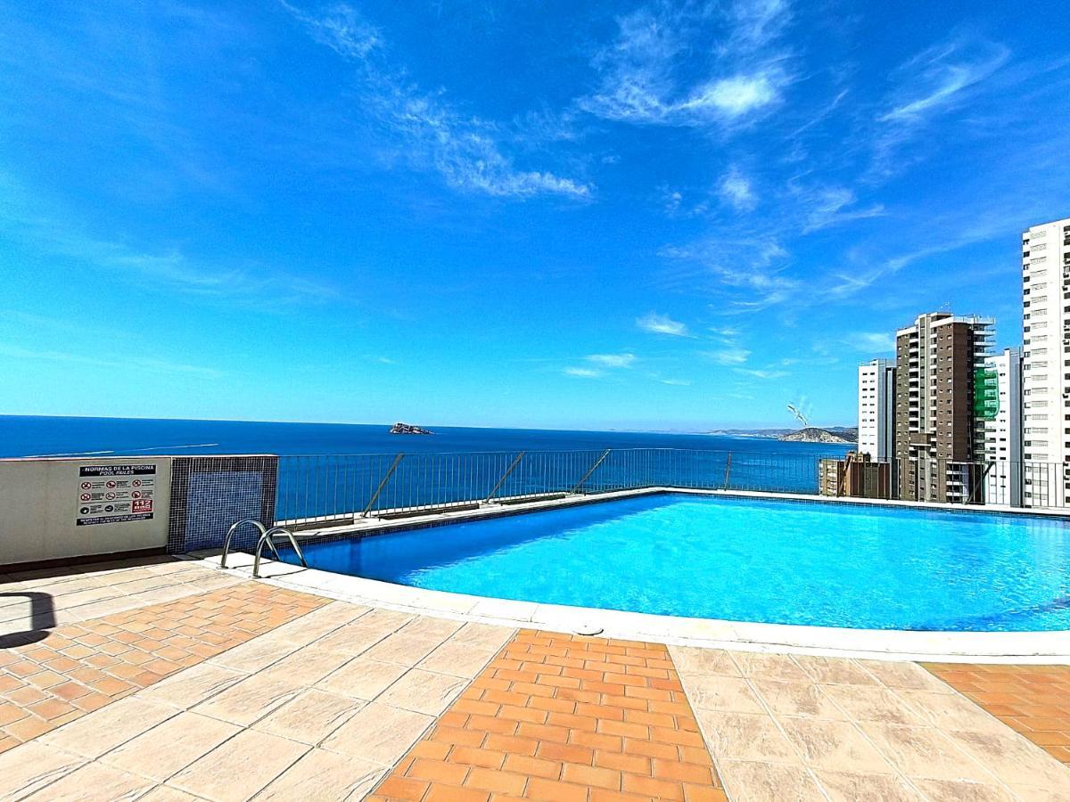 Newly Renovated Two Bedrooms Apartment In Villa Marina Benidorm Kültér fotó